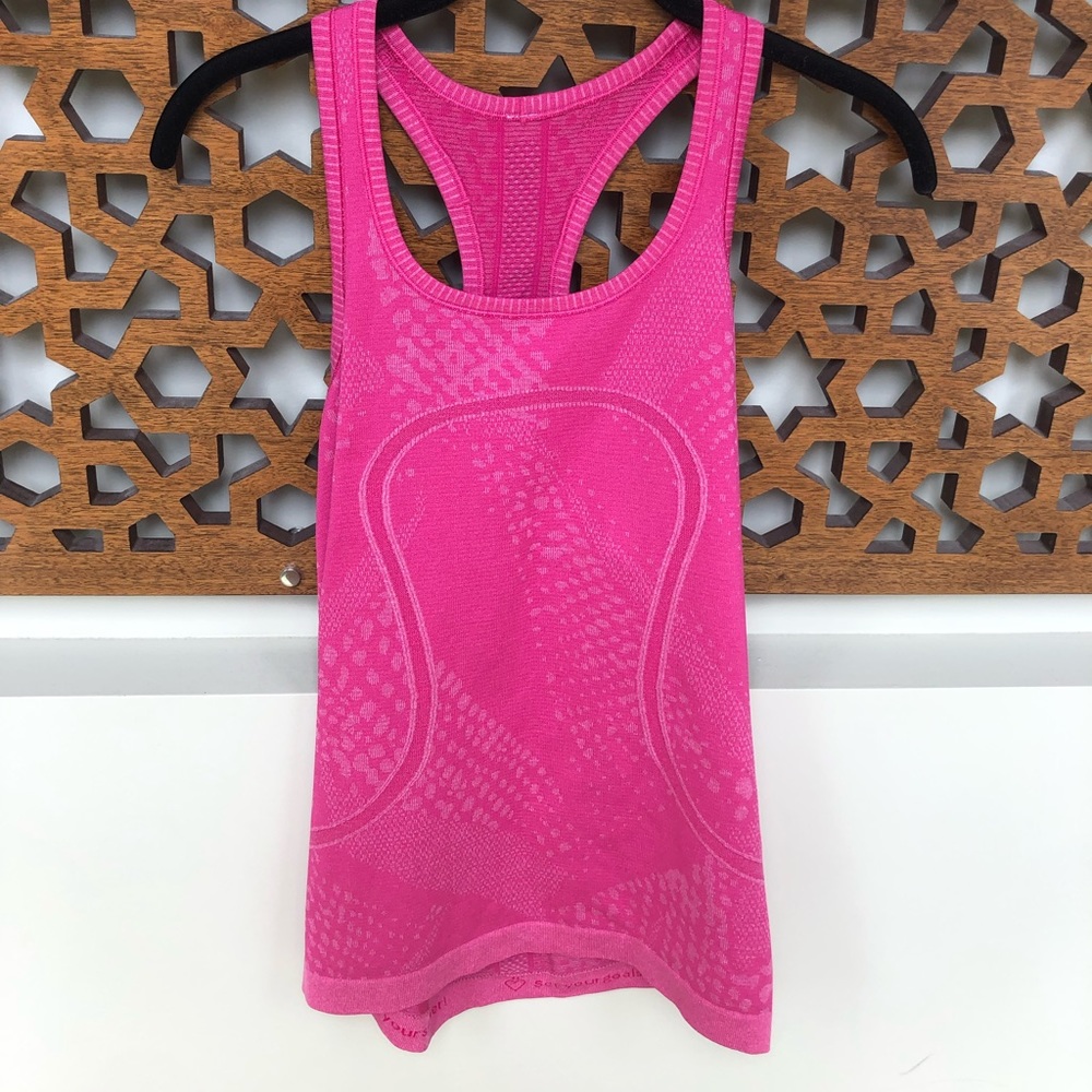 RARE! Lululemon Hot Pink Tank Top